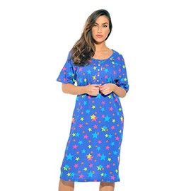 Just Love Short Sleeve Nightgown Sleep Dress for Women Sleepwear 4360-R-10073-3X