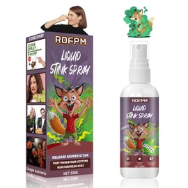 ROFPM Prank Stinky Spray, Potent Stink Spray, Hilarious Party Practical Gift for Gag,Funny Joke, Good-Laugh (50ml, Body Odor Smelling)