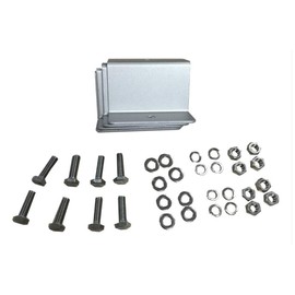 Set of 4 Solar Panel End Fixing Hardware Solar Mounting Hardware Z Type Solar Panel Corner Bracket Mounting Hardware