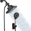 Nuodan Filtered Shower Head with Handheld Combo, High Pressure Rain