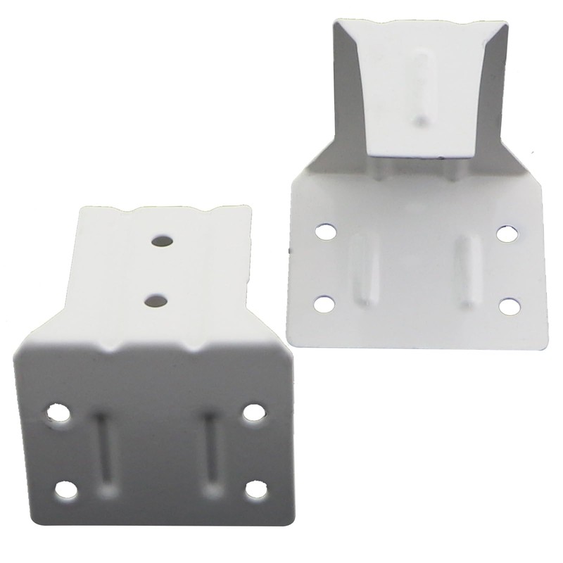 Caishun 2PCS 2-1/4 Inch Curtain Centre Support Mounting Code Roller