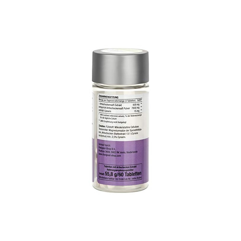 ARTISCHOCKE 600 Capsules - Before Every Meal - for a