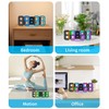 Zaxiva 3D LED Digital Alarm Clock, Table Clock, Digital Clock