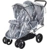 ABC Design 908400 Raincover Tandem Raincover, Multi-Colour
