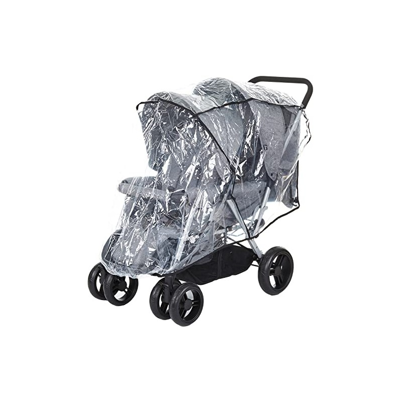 ABC Design 908400 Raincover Tandem Raincover, Multi-Colour
