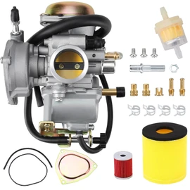 Ozark 250 Carburetor For Suzuki LT-Z250 QuadSport Z,LTF250 2002-2009 LT-F250F ATV,Replace# 13200-21G10 13200-05G10 13200-05G00 13200-05G11 13200-05G22