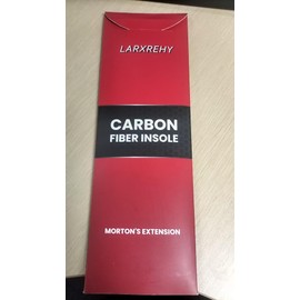 Carbon Fiber Insole for Men & Women 1 Pair: Rigid Shoe Insert for Morton's Toe, Turf Toe, Hallux Rigidus & Limitus, Arthritis - Alternative to Post Op Shoe (275mm, Fit Women's Size 12, Men's 11)