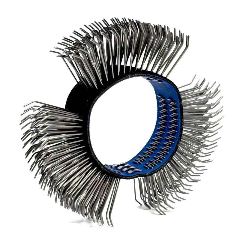 Abrasive Wire Wheel Belt/ Replacement Coarse Brush for Grinder/Corrosion and