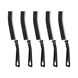 Fugedox 5pcs Crevice Cleaning Brush, Multifunctional Gap Brush for Cleaning Dead Corners Bathroom, Kitchen, Window, Multifunctional Gap Brush, Kitchen, Window, Faucet, Window or Sliding Door Track