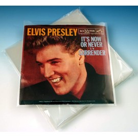 Sleeve City Ultimate 7 Inch 45 RPM Polypro 5.0 mil Outer Record Sleeve (50 Pack)