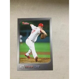PHILLIES 2018 Aaron Loup PHOTO CARD 4" X 6" SGA