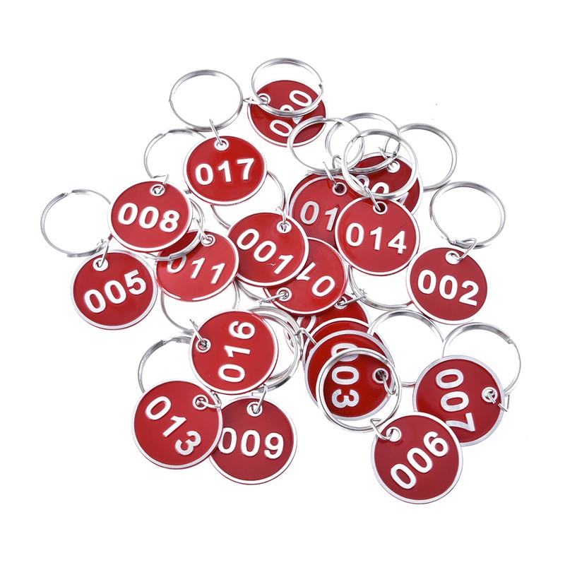 MITUKE Door Number Tag Cloak Locker Number Tag Key Label