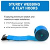 4" x30' Winch Straps with Flat Hook Flatbed Tie Downs