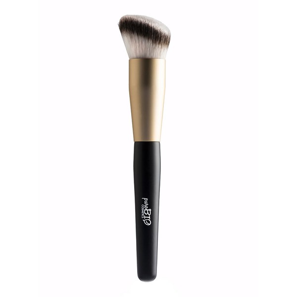 puroBIO Cosmetics Sculpting Angled Brush No. 11, 1 Pc