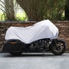 X AUTOHAUX Motorcycle Cover Lightweight Half Cover Outdoor Waterproof Rain