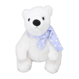 White Bear Stuffed Baby Soft Comfortable Cream Animal Plush Sleep Toy for Kids Children