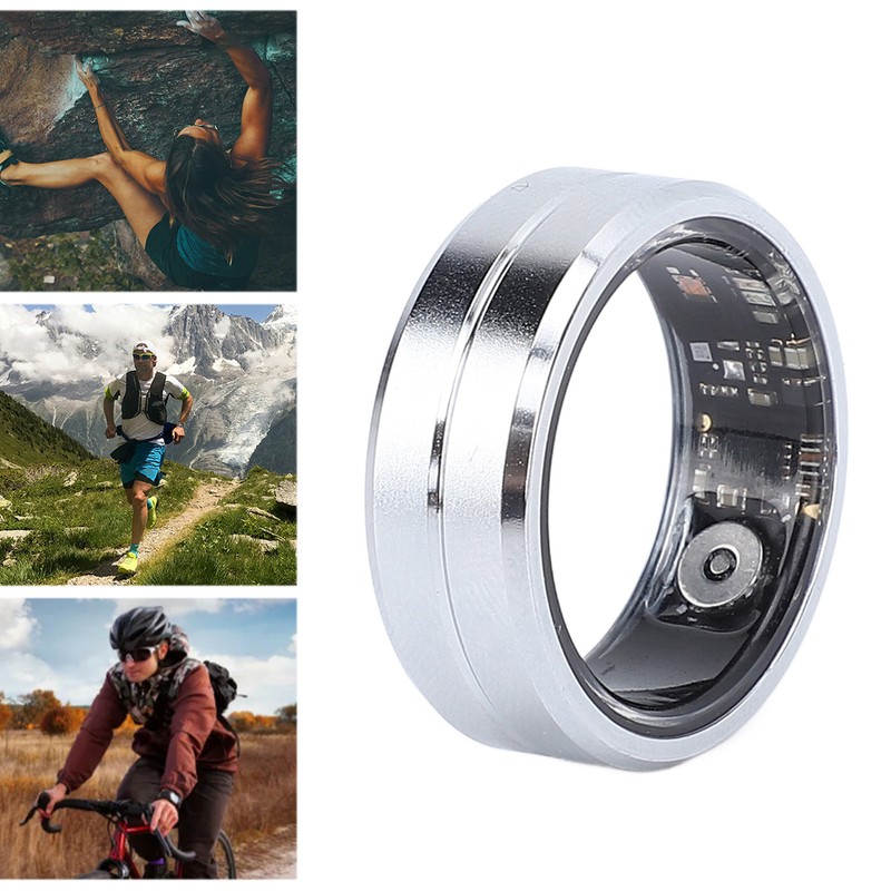 Smart Ring Fashionable Elegant Lightweight IP68 Waterproof Pedometer Wearable Sleep