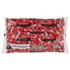 HERSHEY'S KISSES Milk Chocolate Candy Bulk Bag, 66.67 oz