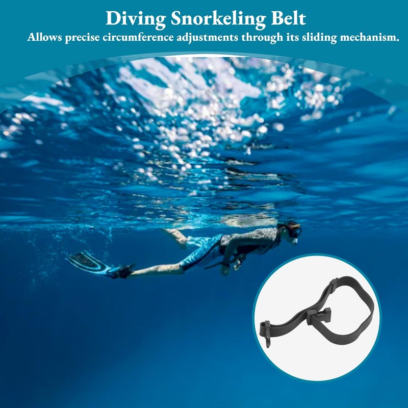 Cyrank Dive Knife Straps, Rubber Knife Straps Diving Snorkeling Belt