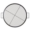 VEVOR X-Marks Fire Pit Grill Grate, Round Cooking Grate, Heavy