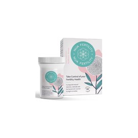 Nua Fertility NuaBiome Women – Multi-Award-Winning Fertility and Gut Health Supplement for Women Trying to Conceive with Live Bacteria, Vitamins and Minerals, Folate, Zinc and Vitamin D (60 Capsules)