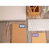 Reddkyte Multipurpose White Labels - Pack of 50 Sheets, 64