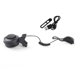 USB Rechargeable Cycling Alarm Bell Waterproof Ultra Loud Electronic Bike Horn