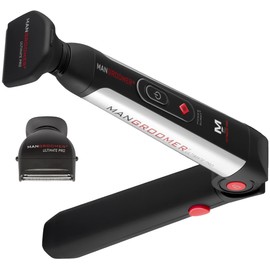 MANGROOMER - Ultimate PRO Back Hair Shaver (New 7th Generation) Complete Wide Blade Attachment Head with Shock Absorber Neck (Attachment Head with Shock Absorber Neck and Blade only)