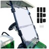 KUAFU Clear Windshield Compatible with 2000.5 - UP Golf Cart
