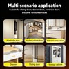 Ultra Thin Cabinet Door Magnets - 10 Pack