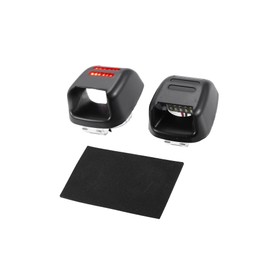 Partuto LED License Plate Light, Rear LED License Plate Light Tag Lamp, for Nissan Frontier 2006-2021, Plastic, 26510ZP50A, Black, 2 Pcs Replacement