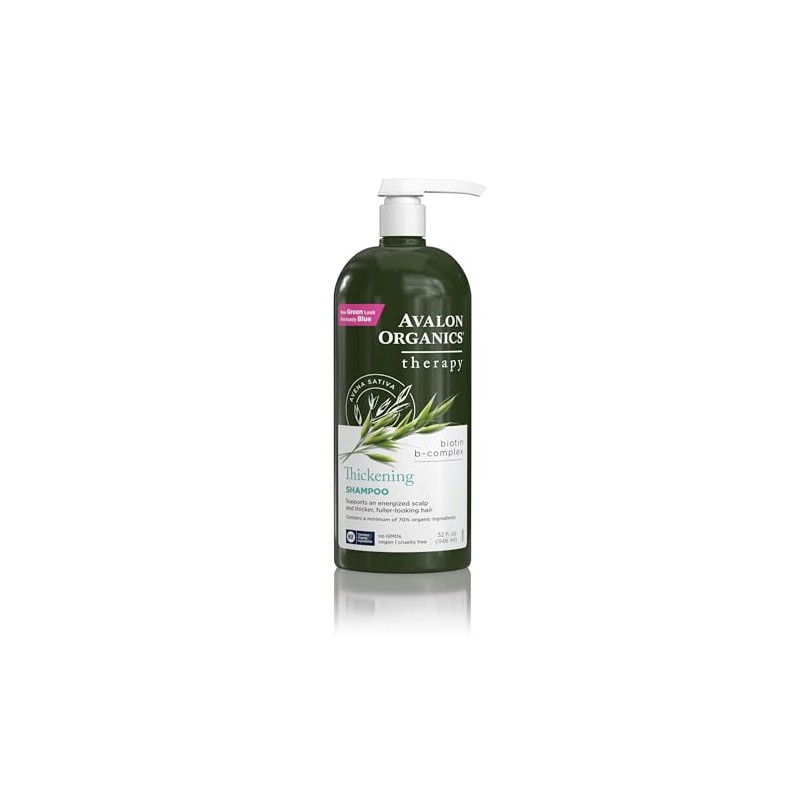 Avalon Organics Biotin B-Complex Thickening Shampoo, 32 oz.
