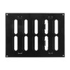 200x150mm (8x6") Sliding Grille Made of Sheet Steel – Black