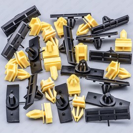 Rexka 15 Sets Wheel Opening Molding Fender Flare Clips Hardware Kit for Ford F150 W790383S900 W716878S300 F-150 2015-2020 W790383-S900 W716878-S300