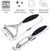 Fruit Peelers, Vegetable Peeler for Kitchen Stainless Steel Y Shape