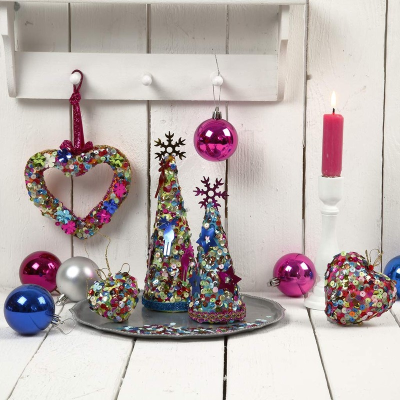 Creativ 543600 5-Piece 14.5 cm Polystyrene Cones, white