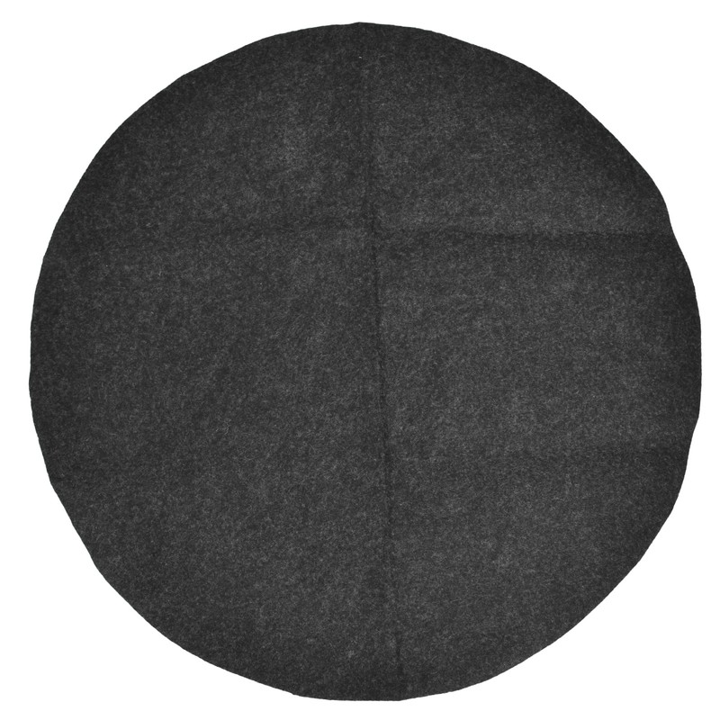 Barbecue Mat PE Oven Floor Mat Round Barbecue Mat BBQ