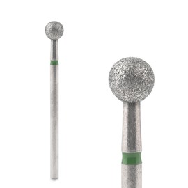 Rolabling Ball Shape Diamond Nail Drill Bit 3/32" Cuticle Gel Remover