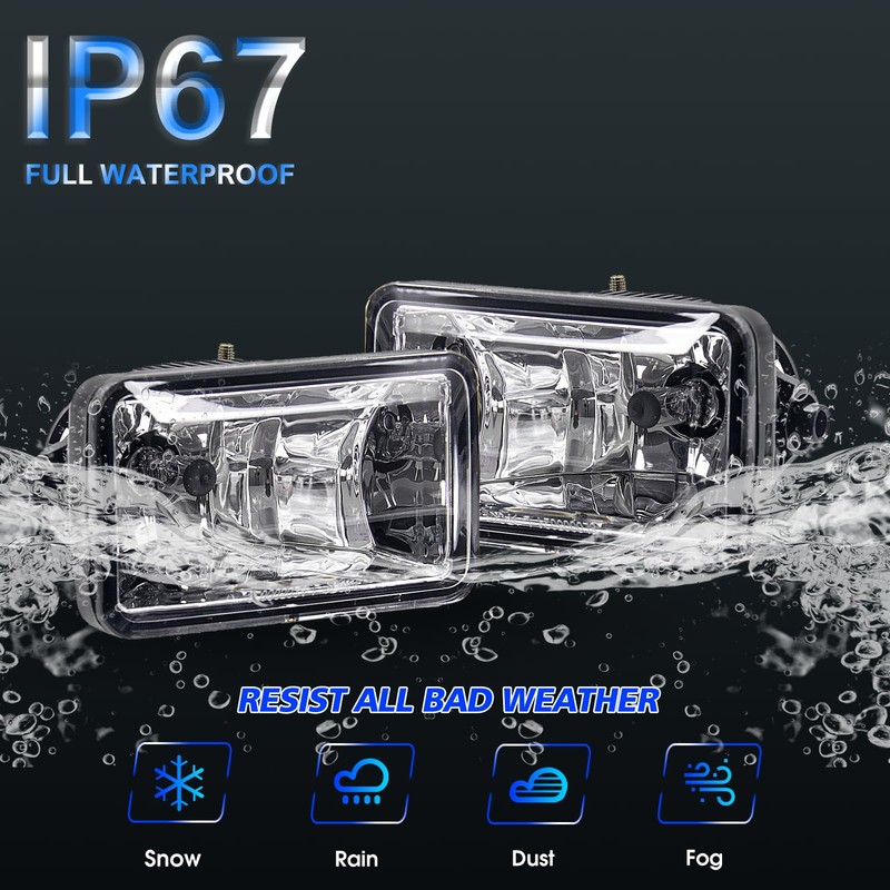 SPIEGEER Fog Lights for 2015 2016 2017 2018 2019 2020