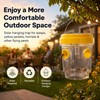 Solar Wasp Trap for Outdoor Pest Control – Reusable Hanging