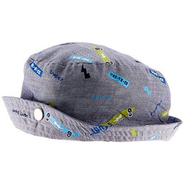 Döll Unisex Baby Sun Hat, Blue (Total Eclipse | Blue 3000)