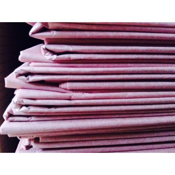InsideMyNest Vintage Rose Dusty Pink Tissue Paper Sheets 30x20 inches (20)