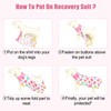 FEimaX Dog Surgery Recovery Suit, Pet Onesie for Female Male