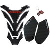 REVSOSTAR calcomanía protector de tanque de motocicleta, abrazadera superior triple