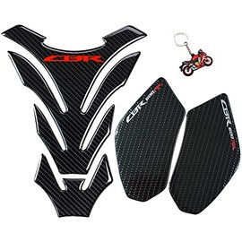 REVSOSTAR calcomanía protector de tanque de motocicleta, abrazadera superior triple árbol Pad para CBR600RR F5 2007-2011