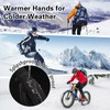 Fnaobai Fleece Gloves for Women Men Winter Warm Touch Screen