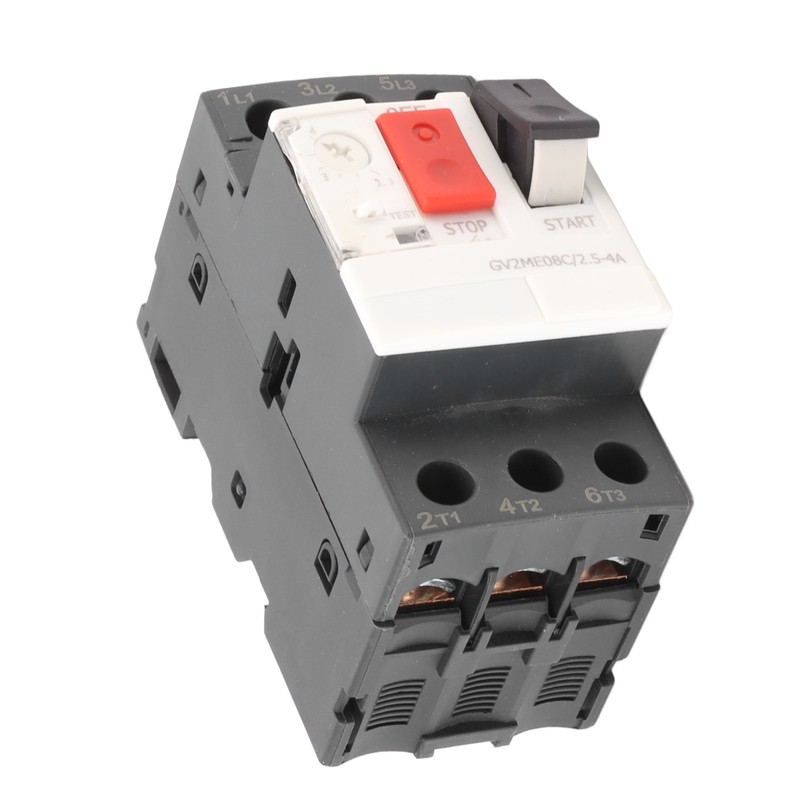 Electric Circuit Breaker Motor Start Stop Protection Switch 35mm Guide