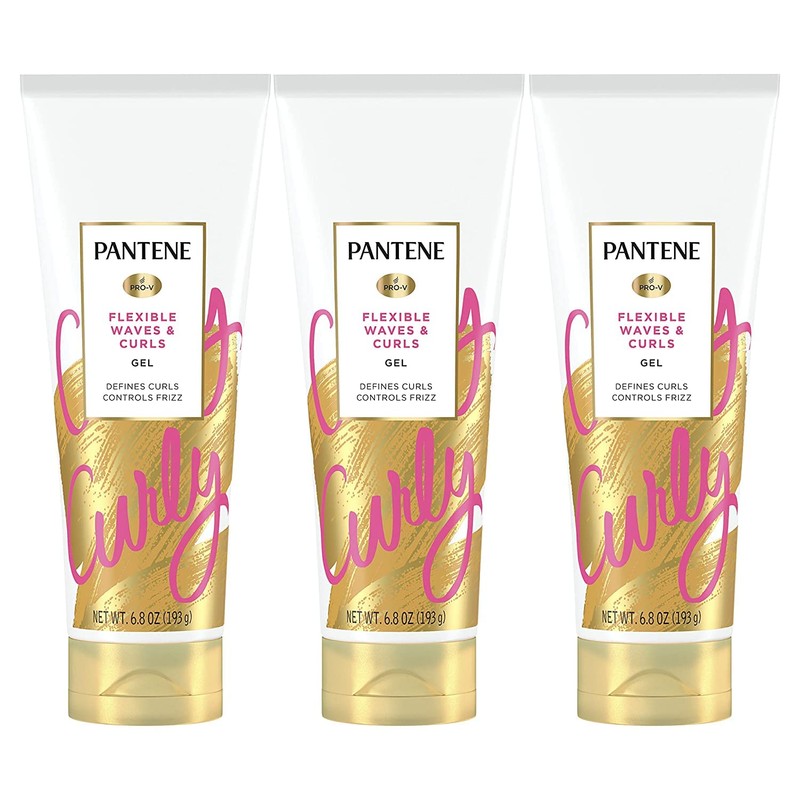 Pantene Curl Perfection Sculpting Gel 6.8 oz (Pack of 3)