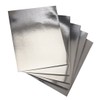 Hygloss Products Metallic Foil Board-10 Sheets, 10"x13" 5 Gold &