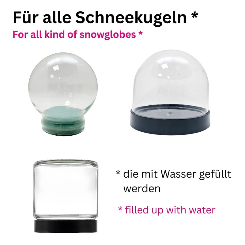 Ready Mix with Water Clear and Glitter | for Craft